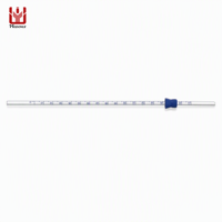 Pipette ESR jetable, tube de séparation des sédiments, longueur 230 mm, pour laboratoire hospitalier, analyse sanguine ESR