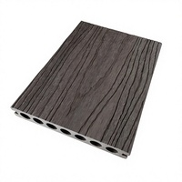 Revêtement de terrasse WPC circulaire creux co-extrudé de qualité supérieure, revêtement de sol composite bois-plastique de haute qualité pour les distributeurs mondiaux