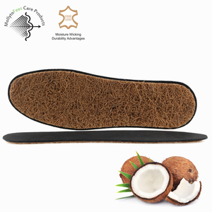 Mollyto summer cool insole anti-odor insole black beard and sweat leather shoe shoes pad insoles - Product Image 5