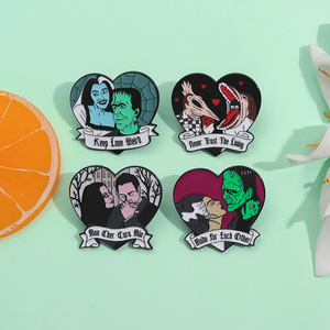 <span class=keywords><strong>Série</strong></span> télévisée européenne <span class=keywords><strong>américaine</strong></span> créative coulée de métal dessin animé amour personnage modélisation broche revers Badge accessoires - Product Image 3