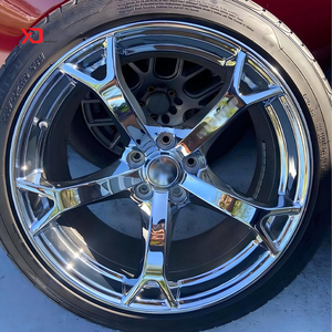 ล้อแม็กโครเมียมแบบสามล้อ5X114.3 5X112 5X120 350Z 370Z V1 <span class=keywords><strong>Nismo</strong></span> ล้ออัลลอย<span class=keywords><strong>17</strong></span> 18 19นิ้วสำหรับ G37 Q50 Q60 5X114.3 - Product Image 1