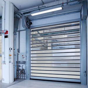 Porte Spirale Extérieure Intelligente à Grande Vitesse, Porte Industrielle Spirale Rigide à Grande Vitesse, Porte à Enroulement Rapide en Aluminium, Vente Directe - Product Image 5