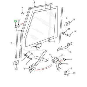 CLIP DI RITEGNO ADATTO PER LAND ROVER - Product Image 1