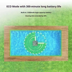 Robot Pulitore per Piscina a Forma di Delfino - Aspirapolvere Subacqueo Wireless per Fondo Piscina - Product Image 2