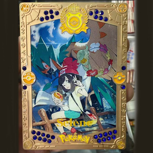 Cao Cấp Mới Nhất Pokeoned Phòng Tập Thể Dục Huấn Luyện Viên Mở Rộng Tác Phẩm Nghệ Thuật Trường Hợp Van Gogh Squirtle Bức Tượng Bộ Sưu Tập Kim Loại Thẻ Mù Hộp Bộ Quà Tặng - Product Image 1
