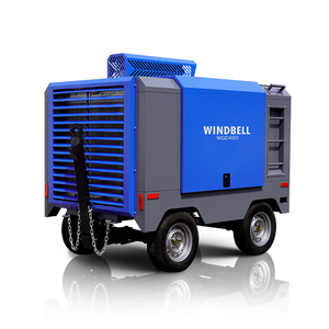 เครื่องยนต์แบบสกรูเคลื่อนที่สำหรับงานหนัก 460 CFM 8 บาร์ สำหรับงานเจาะ รุ่นพกพา คุณภาพดี - Product Image 1