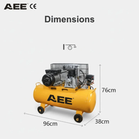 Compresseur d'air OEM ODM Commercial Industrial 100 Ltrs Compresseur d'air Machine pour la construction