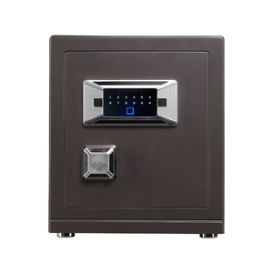 Exquisite Home Money <b>Cabinet</b> Digital Fingerprint Combination <b>Lock</b> Customized Leather Strong Steel Safe Box - Product Image 2
