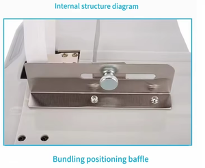 Machine à billets automatique à faible consommation d'énergie et faible bruit, consommation électrique de 45 W, tension réglable pour les pharmacies, les cosmétiques, la vente au détail - Product Image 4