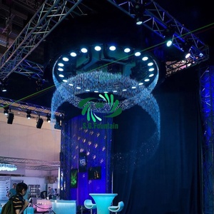 Extérieur Spectacle D'eau Rideau Graphique Programme Cascade Numérique De L'eau de Fontaine de Rideau Pour Salon - Product Image 6