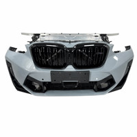 Pièce d'origine d'occasion pour BMW X3M F97 2020-2024 : Ensemble de pare-chocs avant complet avec calandre M Sport et support de radiateur OEM X4mF98