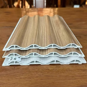 Panel de Pared WPC con Diseño de <span class=keywords><strong>Madera</strong></span>, Tablero de Pared WPC que Imita la <span class=keywords><strong>Madera</strong></span>, Decoración de Interiores - Product Image 2