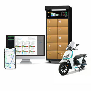 Estación <span class=keywords><strong>de</strong></span> Intercambio <span class=keywords><strong>de</strong></span> Baterías <span class=keywords><strong>de</strong></span> 10 Cabinas (Modelo Black Lightbox), Suplemento <span class=keywords><strong>de</strong></span> Energía Nocturno para Toda la Región en el Medio Oriente - Product Image 2