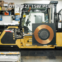 IDT P9221 Module récepteur de charge sans fil universel 12V/9V 15W PCBA pratique pour une charge pratique