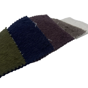 Wholesale Fabric Supplier Double Face Long Hair Multi Color Heavy Wool Alpaca Cashmere Woven Winter Fabric for Coats ZZH24019 - Product Image 5