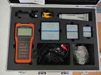 Medidor de Flujo Ultrasónico Digital Portátil TUF-2000H de 220V, Tipo Abrazadera, para Aguas Residuales, Desechos, Industria de Azúcar y Bebidas, OEM