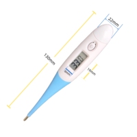 Penjualan Terbaik termometer klinis medis dengan soft probe, termometer demam digital bebas merkuri TM08 untuk oral, mainan seks