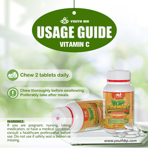 Tabletas Masticables de Vitamina C 500mg, Dosis de 1000mg, Sin Azúcar, Nutriente Diario para Adultos Ocupados, Envío Inmediato, ODM - Product Image 6