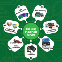 Placa de Circuito Impreso HDI FR4 Personalizada para Dispositivos Inteligentes, Ensamblaje de Placa PCBA para Reloj Inteligente