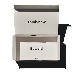 Caja de Envío Personalizada de Cartón Corrugado Reciclado de Lujo con Logotipo Impreso, Caja de Envío Personalizada para Ropa y Prendas con Tira Desprendible - Product Image 3