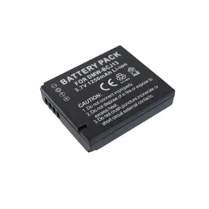 3.7 V 1250 mAh li-ion batería para Panasonic DMW-BCJ13 BCJ13