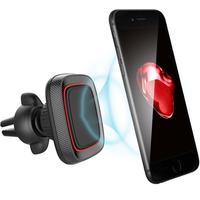 Support magnétique puissant pour téléphone de voiture avec logo personnalisé pour grille d'aération, compatible iPhone 17 16, support de navigation, clip tablette FBA