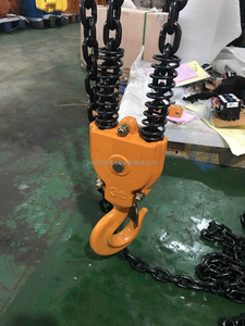 Polipasto de cadena eléctrico industrial duradero HHBB 220V 380V 5000Kg con cadena para elevación de taller - Product Image 5