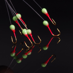 White Light Golden Hook High Carbon Steel Carp <b>Fishing</b> Hook <b>Float</b> <b>Fishing</b> Freshwater <b>Fishing</b> 20 Packs - Product Image 2