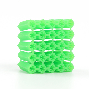Chevilles murales en nylon vert de haute qualité, chevilles à expansion en plastique pour applications en maçonnerie, briques et béton - Product Image 6