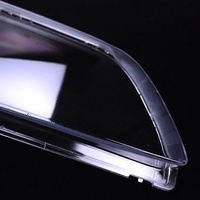 Nueva Cubierta de Lente de Faro Delantero de PC para Lancer EVO EVOLUTION 9TH 2004 2005 2006, Accesorio de Luz para Automóviles