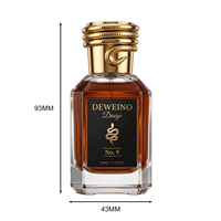 Meilleur prix pour flacons de parfum vides, flacon de parfum transparent de 30 ml, flacon de parfum personnalisé de 100 ml, flacon de parfum de 50 ml avec boîte et couvercle unique