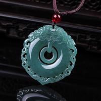 Ornement de ceinture unisexe style chinois, boucle de sécurité Qilin sculptée creuse, accessoires de ceinture vintage aspect jade, décorations de pendentif de ceinture