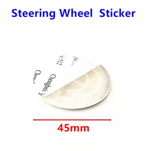 Emblema Adhesivo para Volante de Coche de 45 mm, Logotipo Decorativo para E46 E39 E38 E90 E60 Z3 Z4 X1 X2 X3 X4 X5 X6, Accesorios de Estilo - Product Image 1