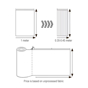 5 mét màu Hồng dọc nhăn xù vải tuyn vải 100% <span class=keywords><strong>polyester</strong></span> xếp li lưới vải tuyn vải cho váy cưới - Product Image 6