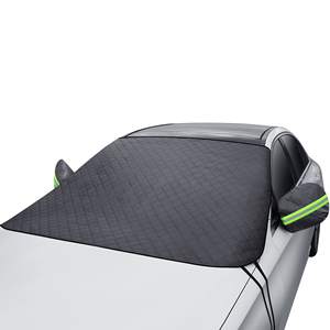 Manyetik araç ön camı kar kapağı ile 4 kat koruma kış araba ön pencere kapağı SUV için - Product Image 3