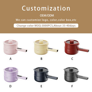 Olla Eléctrica Multifuncional Redonda Programable con Pantalla Táctil Inteligente y Logotipo Personalizado, Venta al por Mayor, Tendencia 2025 - Product Image 6