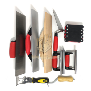 Hot Selling 10 Piece Masonry Hand Tool <strong>Set</strong> Including Smoothing <strong>Trowel</strong> Measuring <strong>Trowel</strong> Grout Mill Edge Cutter Spirit Level - Product Image 4