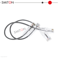 Venta al por mayor Cables de conexión de alta calidad Cat6A 1,5 M Cable de red Cat6E Cat6 Cat-6 Categoría delgada 6 pies 0,15 100% Pvc Pe Jacket Cobre