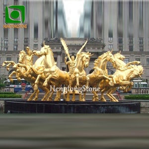 Estatua <span class=keywords><strong>de</strong></span> bronce antiguo <span class=keywords><strong>de</strong></span> tamaño real, Estatua <span class=keywords><strong>de</strong></span> la fuente del caballo, bronce, Apolo - Product Image 3