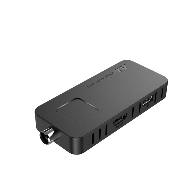 OEM ODM DVB-T2 C Terrestrial Digital TV Stick TV Receiver FTA H265 10 Bit Dongle HD1080P DVB T2 TV Stick