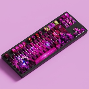 <span class=keywords><strong>Neon</strong></span> Abyss 129键侧印键帽采用PBT热升华工艺，适用于机械键盘 - Product Image 4