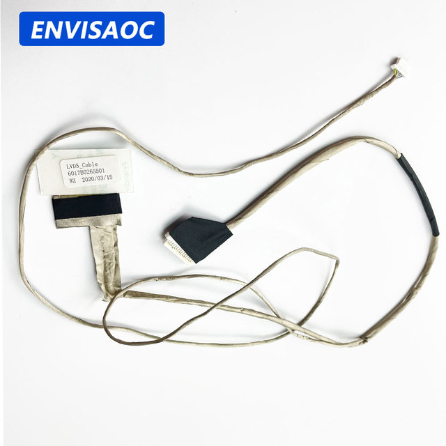 Laptop Video Screen LCD Flex Cable for Toshiba Satellite C650 C655 C655D C650-18T Laptop LCD Screen Flex Cable 6017B0265501