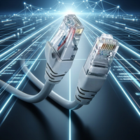RJ45 Abgeschirmtes Cat6 UTP-Patchkabel mit CCA-Leitern für Ethernet