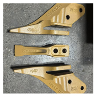 Dents de godet latérales en acier allié robustes à longue durée de vie pour chargeuse LW300F – Pièces de rechange pour équipement d'ingénierie