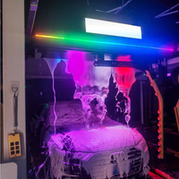 Machine de lavage de voitures commerciale entièrement automatique et intelligente sans contact pour centre de nettoyage de véhicules et parking en libre-service