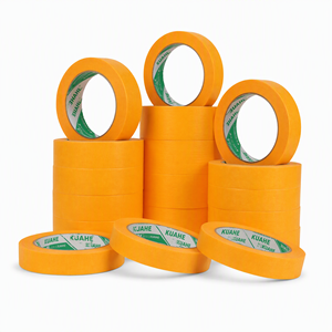 100 ℃   Cinta de Papel Washi Dorada para Pintar, Resistente al Calor, de Alta Adhesión, Anti-UV, para Decoración de Paredes o Automóviles, 7 Días de Duración - Product Image 6