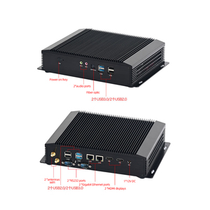 Adipcom MFC-4000 Mini PC CPU Intel <span class=keywords><strong>10th</strong></span> <span class=keywords><strong>Gen</strong></span> Core <span class=keywords><strong>i5</strong></span>-1035G4 16Gmemory 2 * DDR4 Fanless Industrial <span class=keywords><strong>Desktop</strong></span> Computador de Escritório - Product Image 4