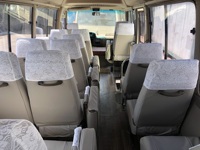 Buen estado LHD autobuses usados en venta autobús 30 plazas motor diesel Coaster bus