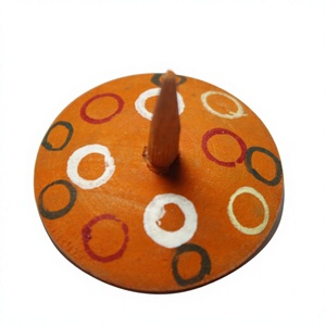 Juguete de giroscopio de madera tradicional, peonza educativa para rango de edad de 5 a 7 años - Product Image 1