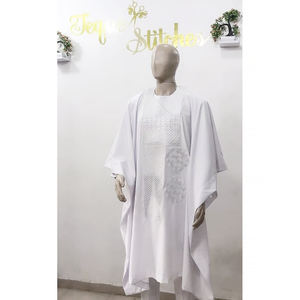 Ensemble chemise et <span class=keywords><strong>pantalon</strong></span> à manches longues, tenue Dashiki Ankara mode musulmane, aïd Mubarak, Agbada africain pour hommes, costume <span class=keywords><strong>Boubou</strong></span>, 2022 - Product Image 2